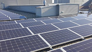 Zonnepanelen LED-verlichting infraroodverwarming