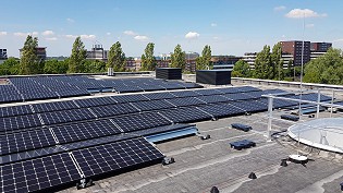 Zonnepanelen LED-verlichting infraroodverwarming