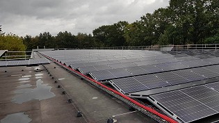 Zonnepanelen LED-verlichting infraroodverwarming