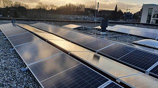 Zonnepanelen LED-verlichting infraroodverwarming