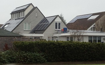 Plaatsen van zonnepanelen